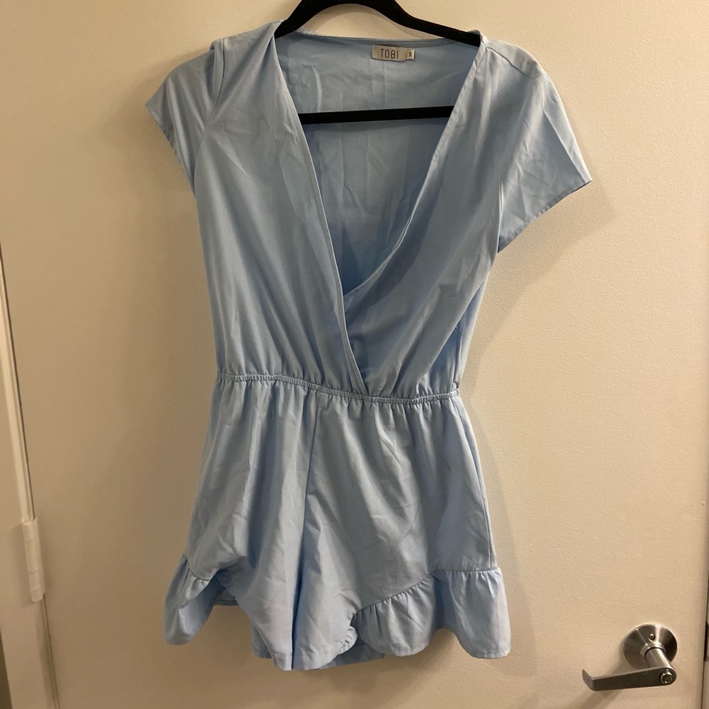 Blue romper